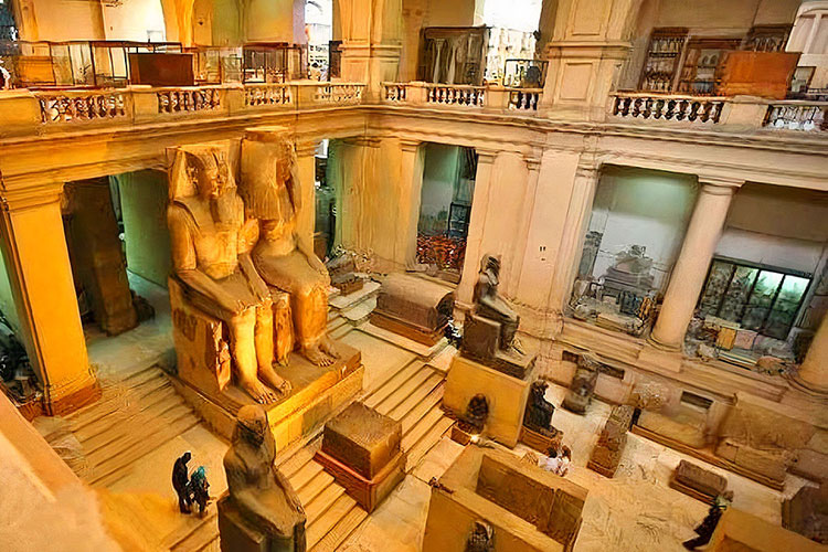 Egyptian-Museum---Kahire,-Mısır Egyptian-Museum---Kahire,-Mısır